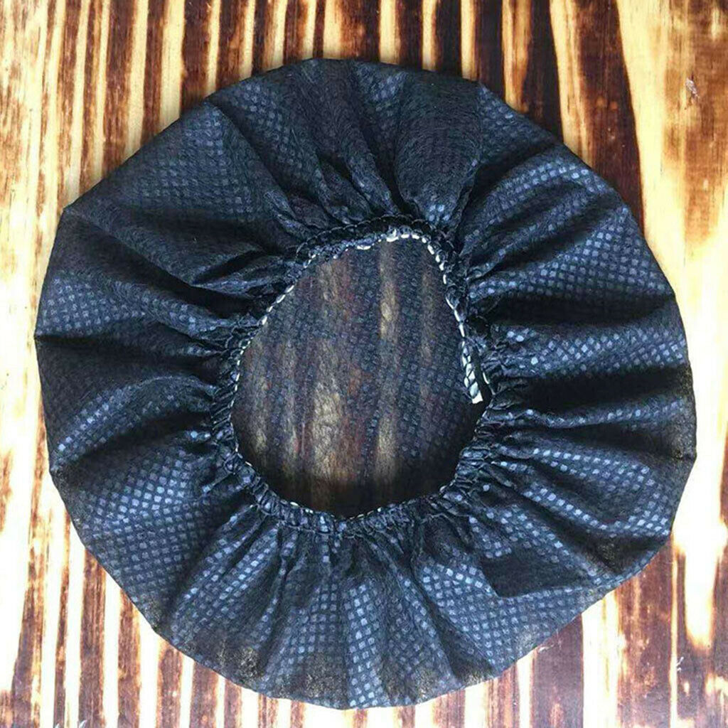 100x Ear Pads Cover for Headphones Earpiece Cushions Dia. 3.93-4.72inch  Black
