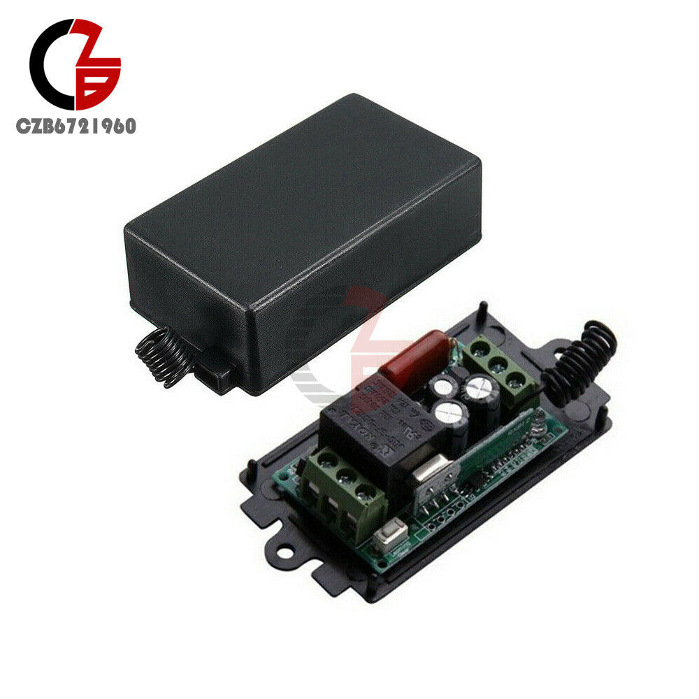 Wireless 1-Channel 1CH 220V 10A Relay Remote Control Switch Transmitter Receiver