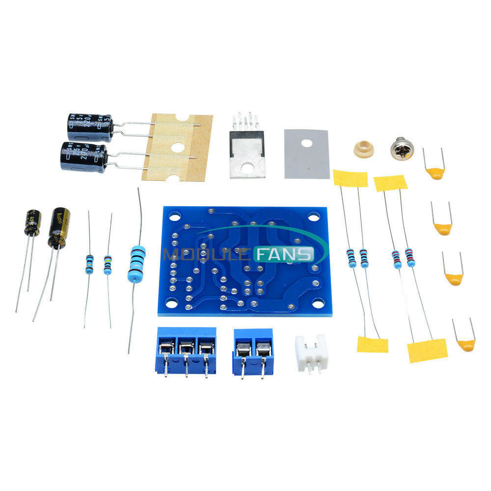 20W HIFI Mono Channel LM1875T Stereo Audio Amplifier Board Module DIY Kit