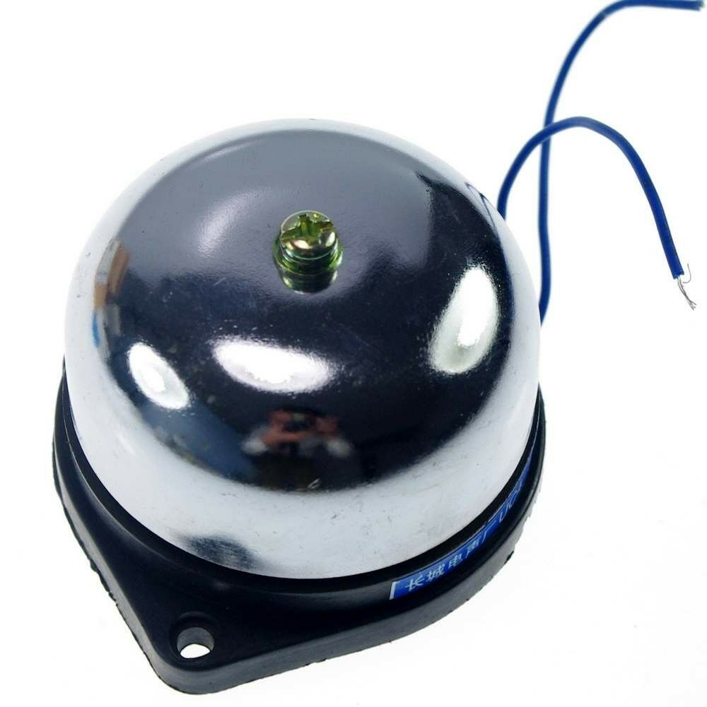 (1) 55mm (2”) Diameter Internal Strike Type Electric Bell AC 220V 50mA 50-60Hz
