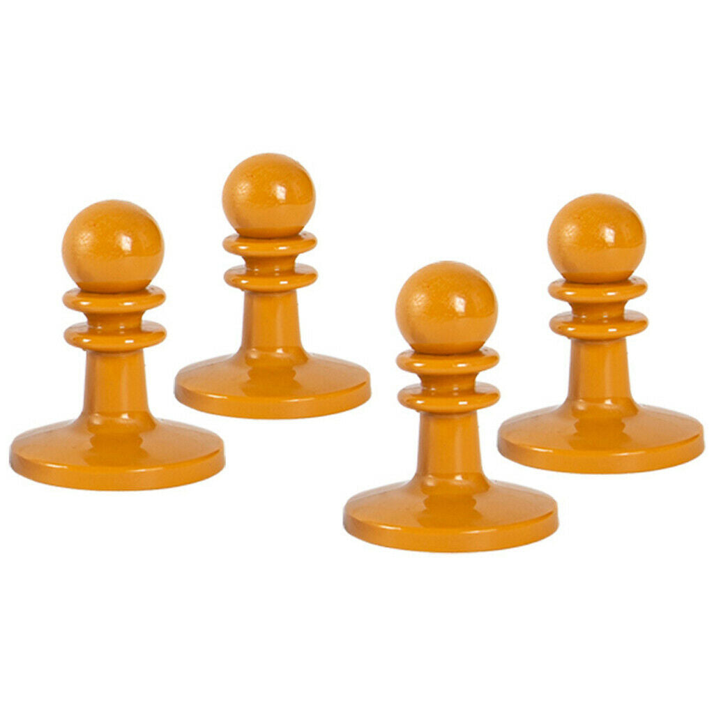 4Set Outdoor Canopy Pole Lightning Protector Yellow