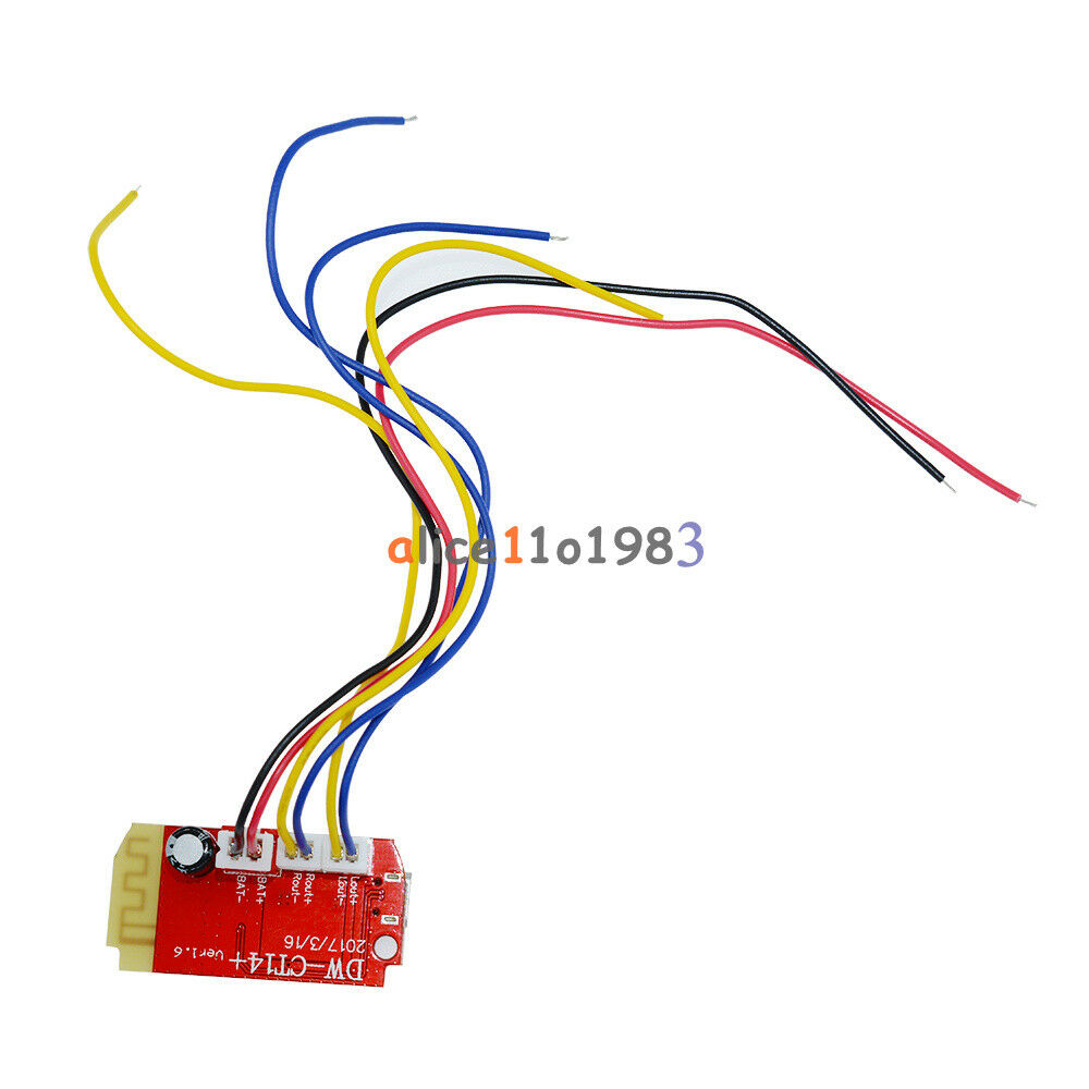 Dual Plate 3W Amplifier Board DIY Bluetooth Speaker Modification Module 3.7-5V