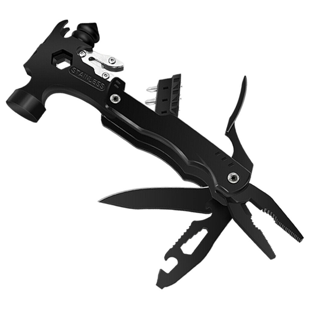 Multitool Hammer Camping Emergency Survival Tools for Outdoor Bottle Opener
