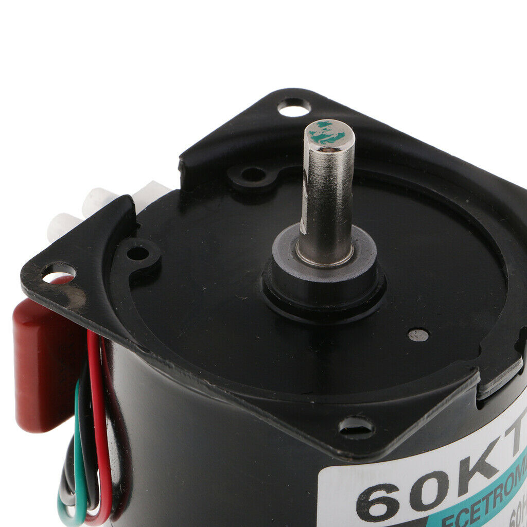 60KTYZ 220V 15rpm Center Shaft Gear Synchronous Permanent Magnet Motor 14W