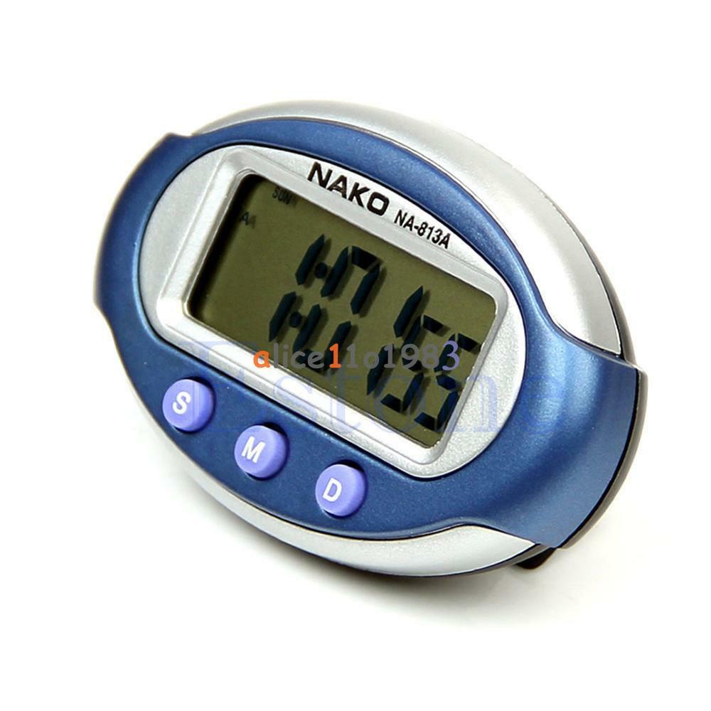 3 Buttons Smart Mini Digital Clock Portable Car Auto Dashboard LCD Display