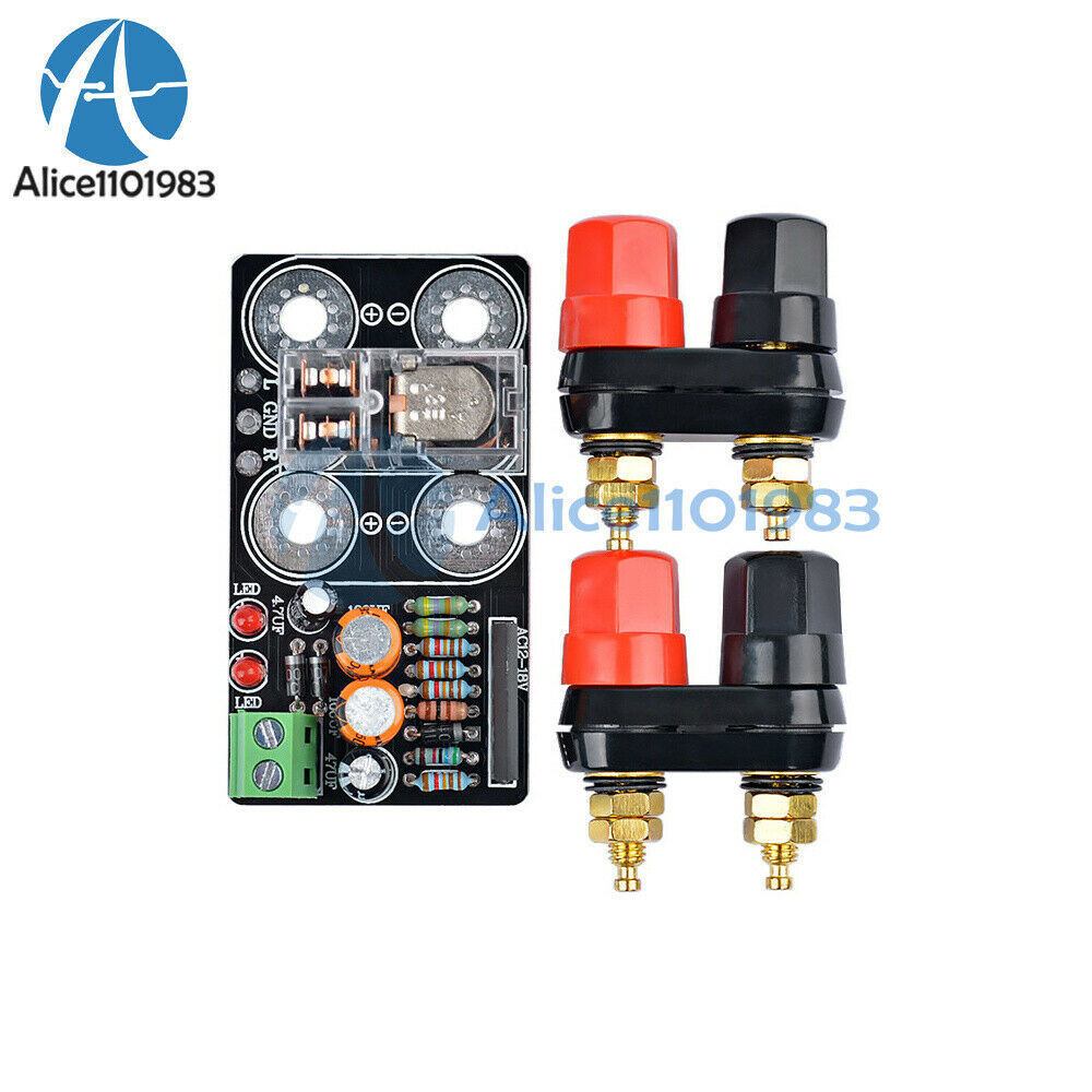 AC 12-24 UPC1237 Amplifier Board Speaker Protection Board Directly Mounted