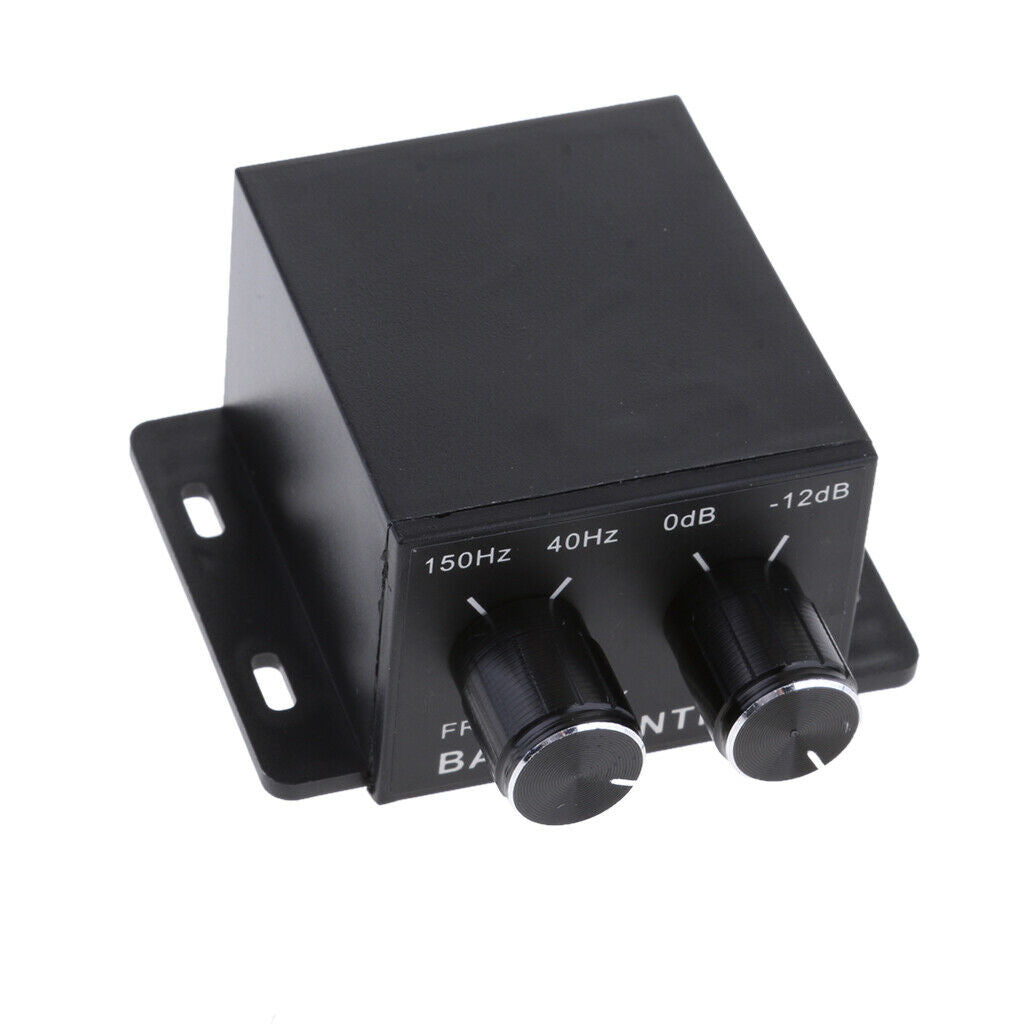 Car Home Bass RAC Adjust Amplifier Subwoofer Equalizer Crossover Controller