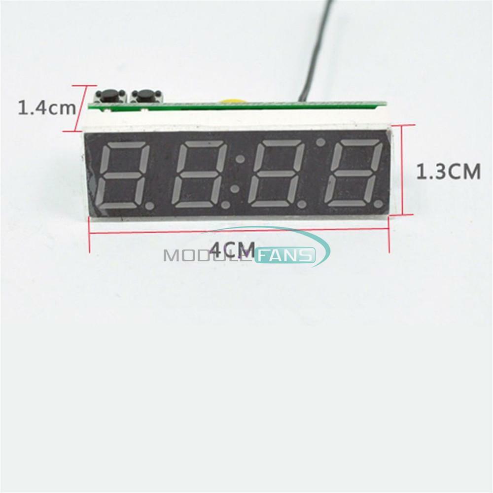 DS3231SN 3 in 1 LED Digital Clock Temperature Voltage Module DIY Electronic NEW