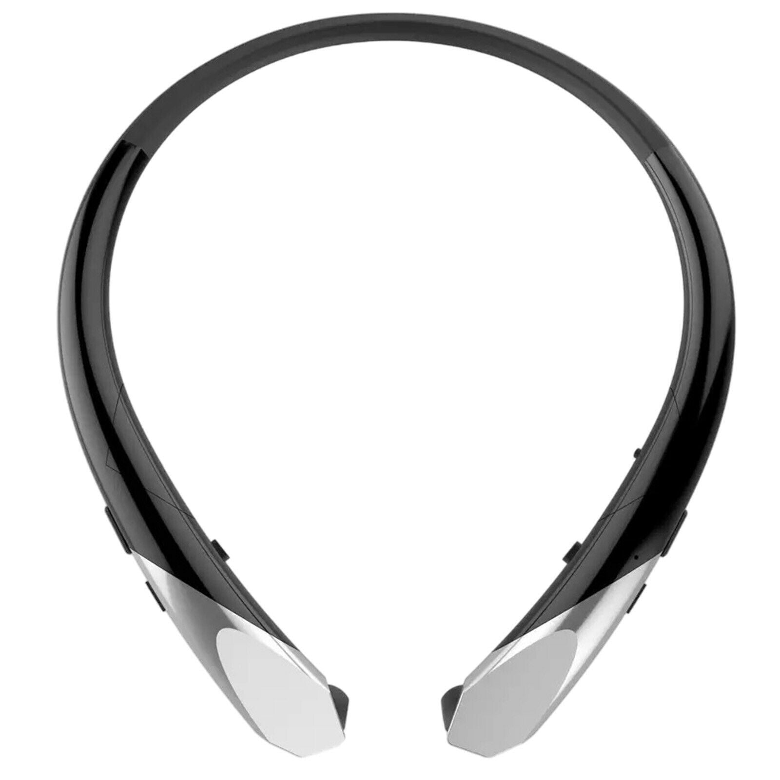 Bluetooth 5.0 Neckband Retractable Earbuds HD Headset Headphones with mic