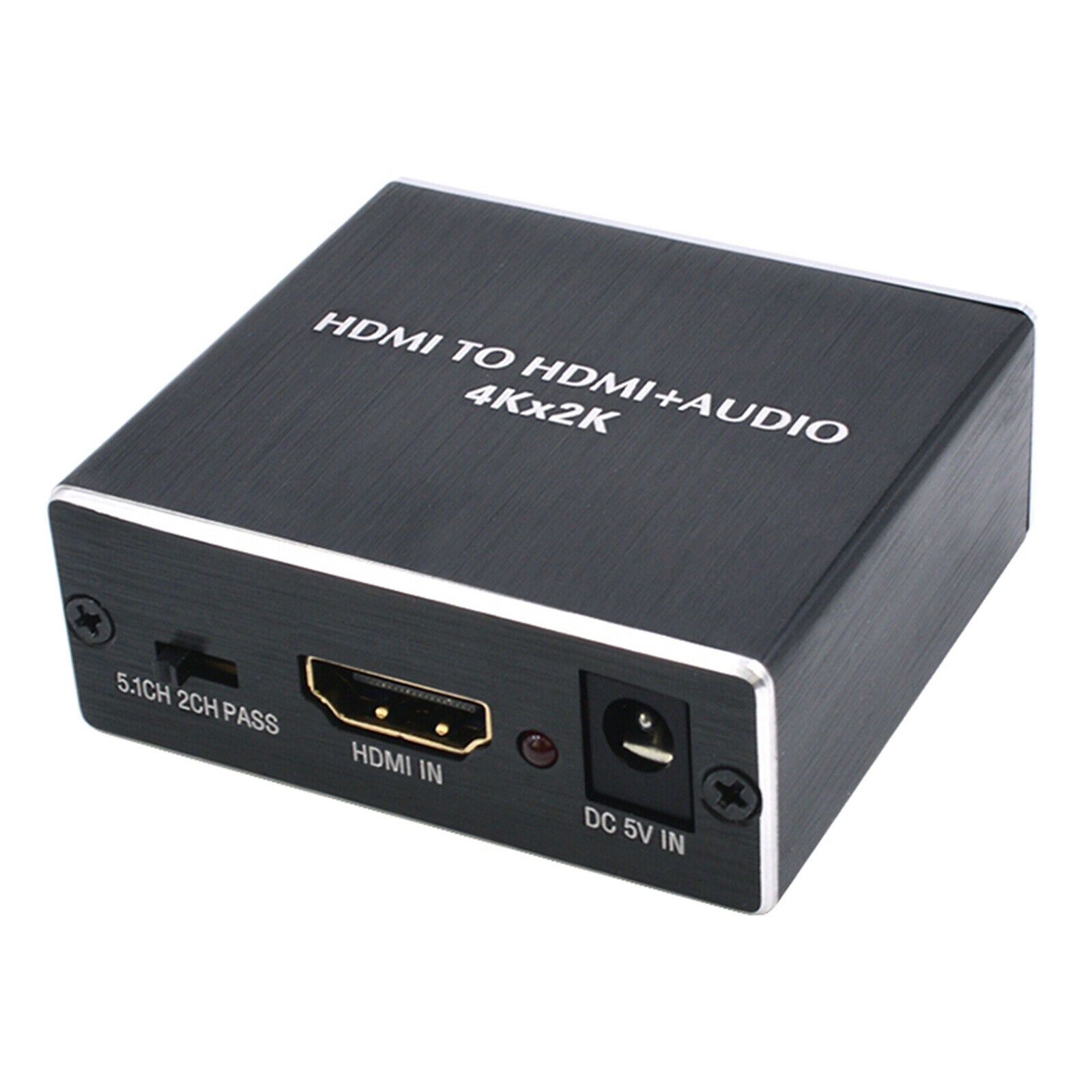 to Audio Extractor Splitter SPDIF Audio Output 5.1CH 2CH Pass