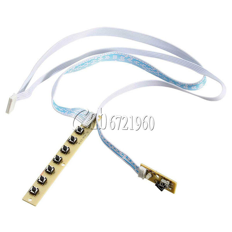 Universal 7 Keys V29 V56 V59 TV Switch Keypad Board With Interface functional