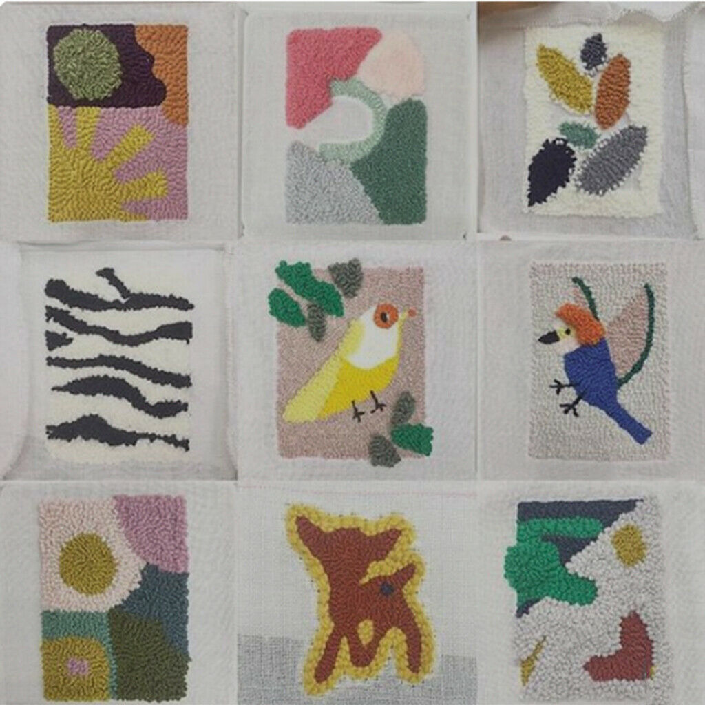 100% Cotton Monk's Cloth Reserve Aida Cloth for Rug Hooking Embroidery Craft