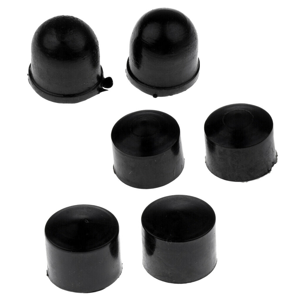 6pcs Skateboard Longboard Truck Replacement RUBBER Cups