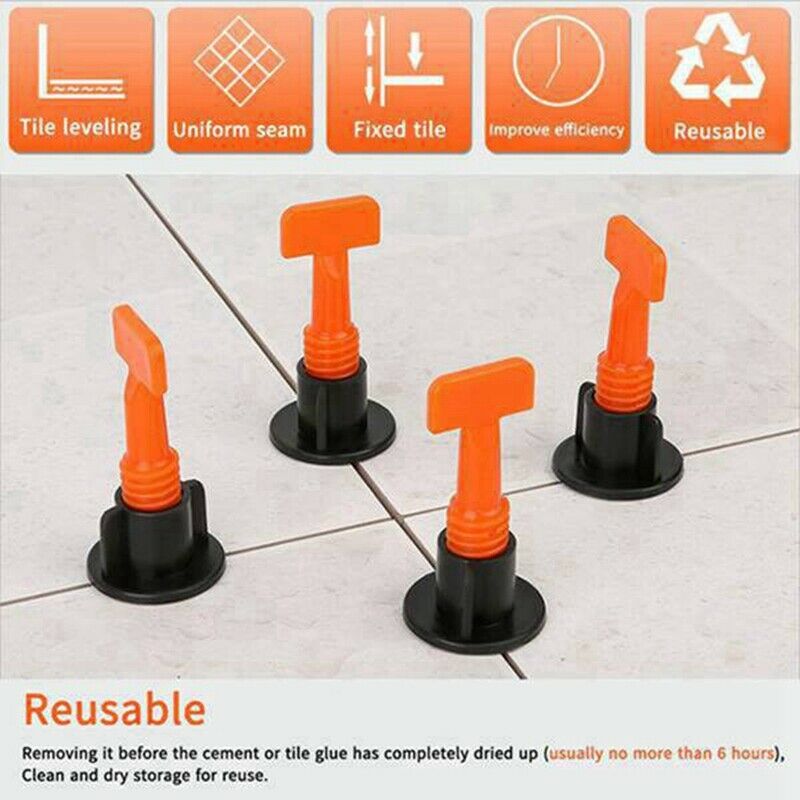 702Pcs T-Type Level Wedges Tile Sps for Floo Wall Tile Carrelage Leveling SystS8