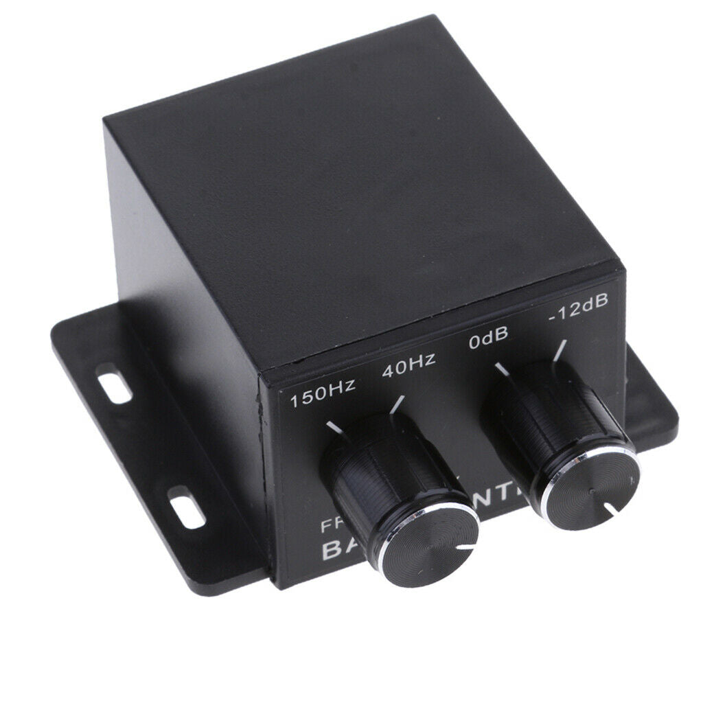Car Home Bass RAC Adjust Amplifier Subwoofer Equalizer Crossover Controller