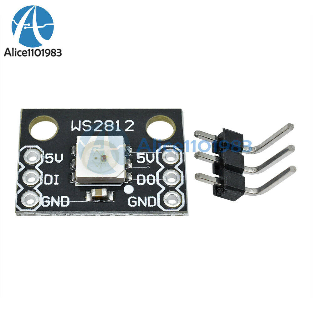 10PCS New WS2812 WS2811 RGB  5050 LED Breakout module For arduino