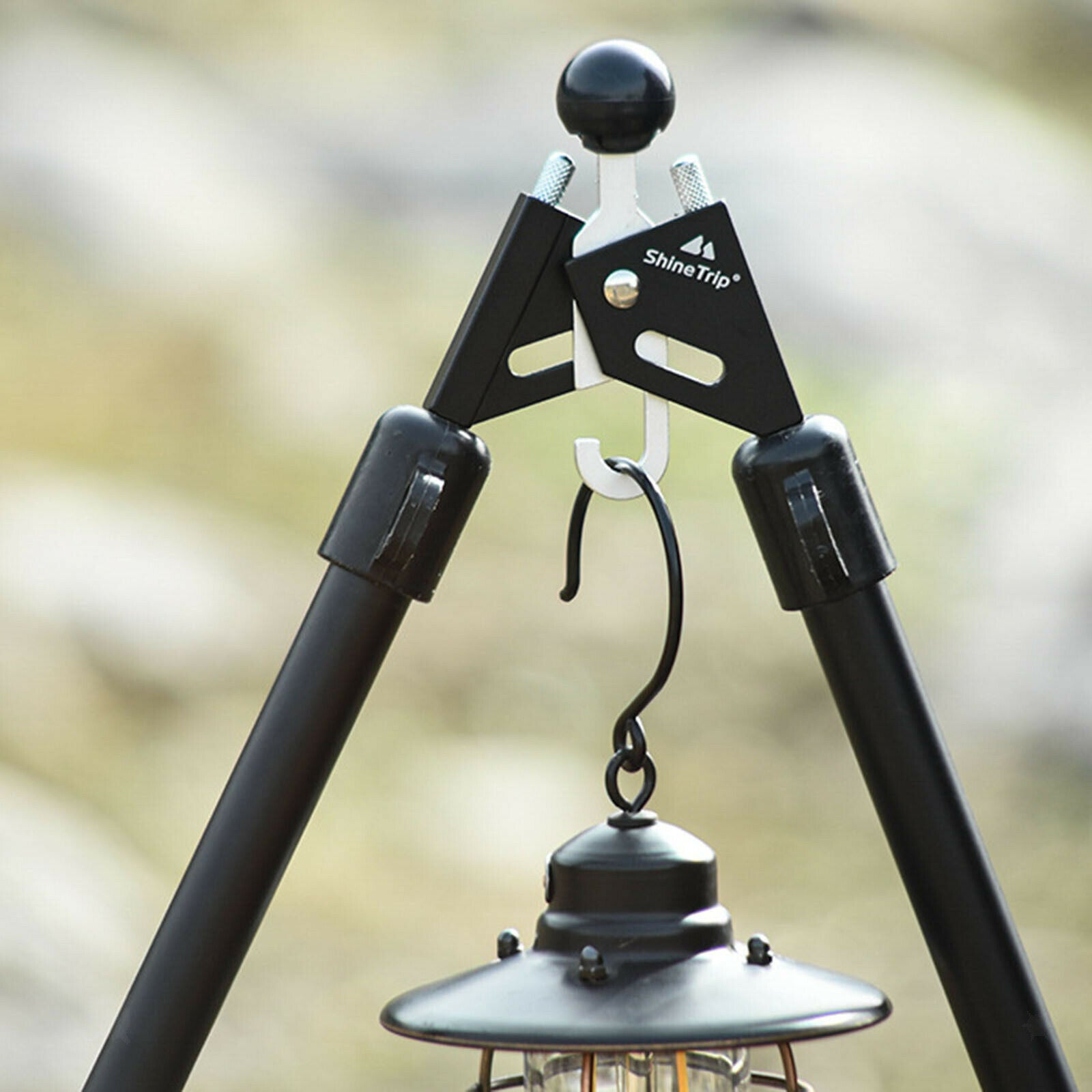 Tarp Pole Tip Caps Single Person Tent Build Pole Connector Joint Ball Black