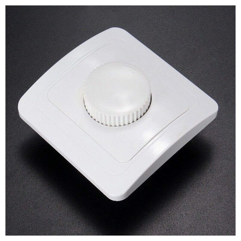 220V/250V Adjustable Controller Dimmer Switch For Dimmable Light Bulb Lamp WhiJ4