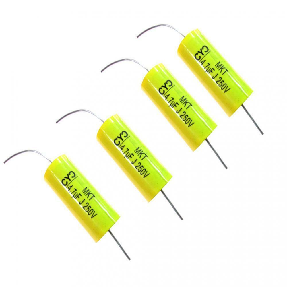4Pcs Speaker Frequency Divider Crossover Filters Capacitor