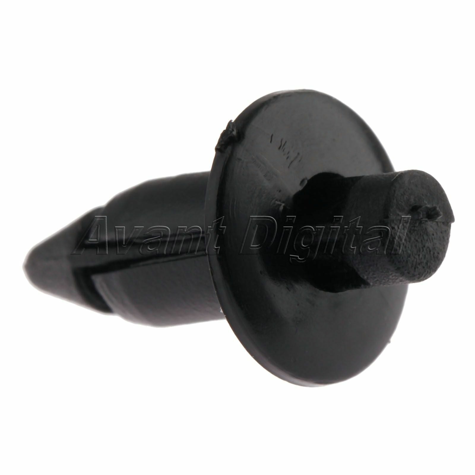 100 X Black 4mm Motorcycle fairing panel clips plastic screw For Suzuki roadster