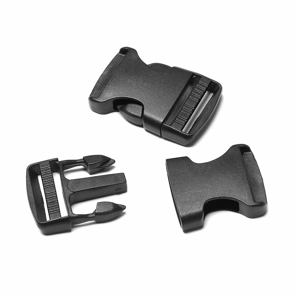 Backpack Belt Parts Curved Buckle Side Release Buckles Paracord Bracelet Lock