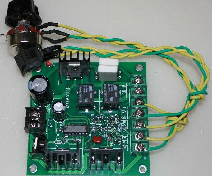 12V-32V 20A 500W Reversible DC Motor Speed Control Regulator Controller PWM NIB
