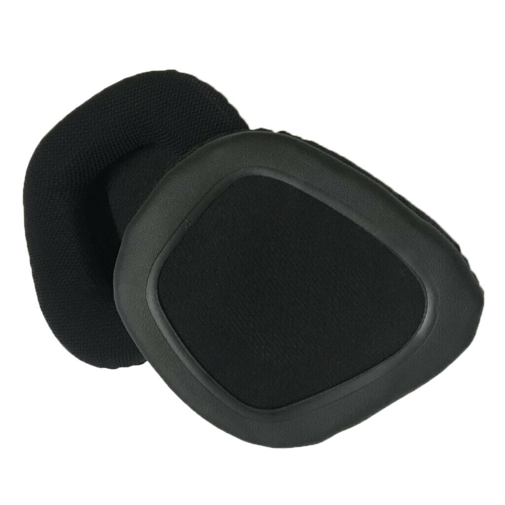 1 Pair Black Replacement Ear Pad / Ear Cushion for Corsair VOID PRO Headphone