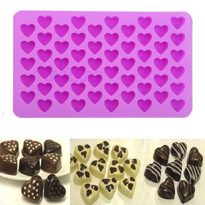 Silicone Ice Cube Mold Candy Chocolate Cake Cookie Cupcake Soap Molds Mould DIY