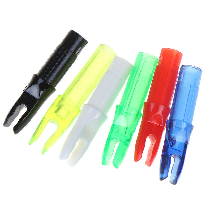 20pcs Random Internal Arrow Nocks 6.2mm Archery EquipmY rISJCA