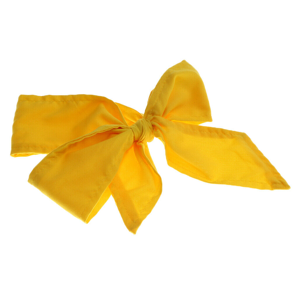 Baby Toddler Girl Kid Bow Rabbit Flower Hair Band Turban Headband Yellow