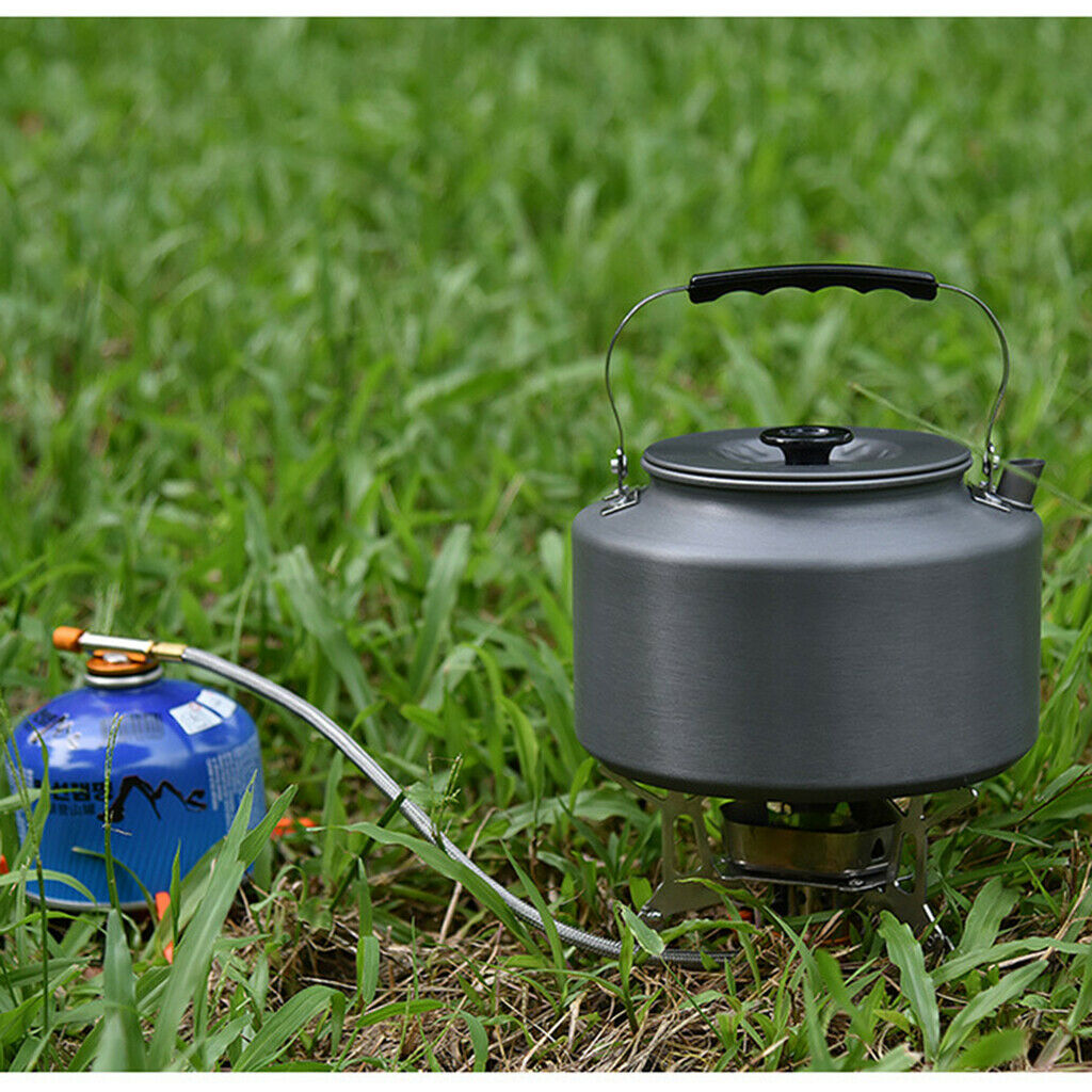 Outdoor 2L Water Kettle Camping Hiking Teapot Coffee Pot Set