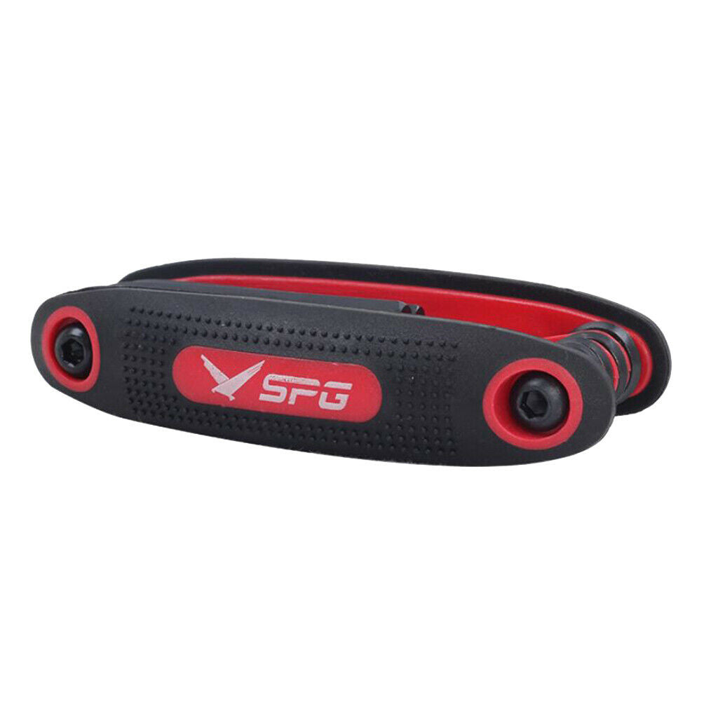 Archery Bow 9 in 1 Hex Wrenches Spanners Tools for Repairing Adjusting Bow