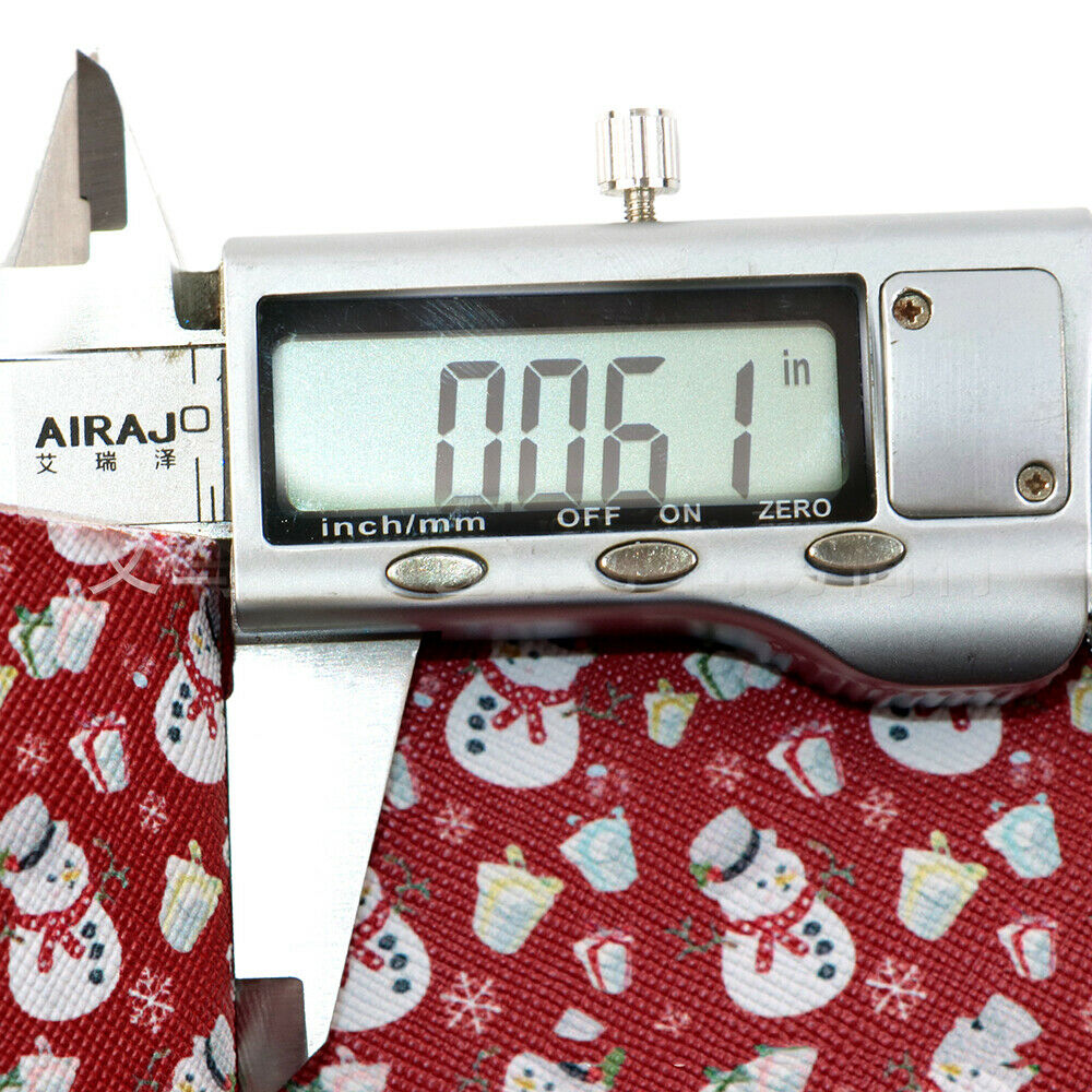 Christmas Snowman Double-sided Red Glitter Fabric Faux Leather DIY Sewing Crafts