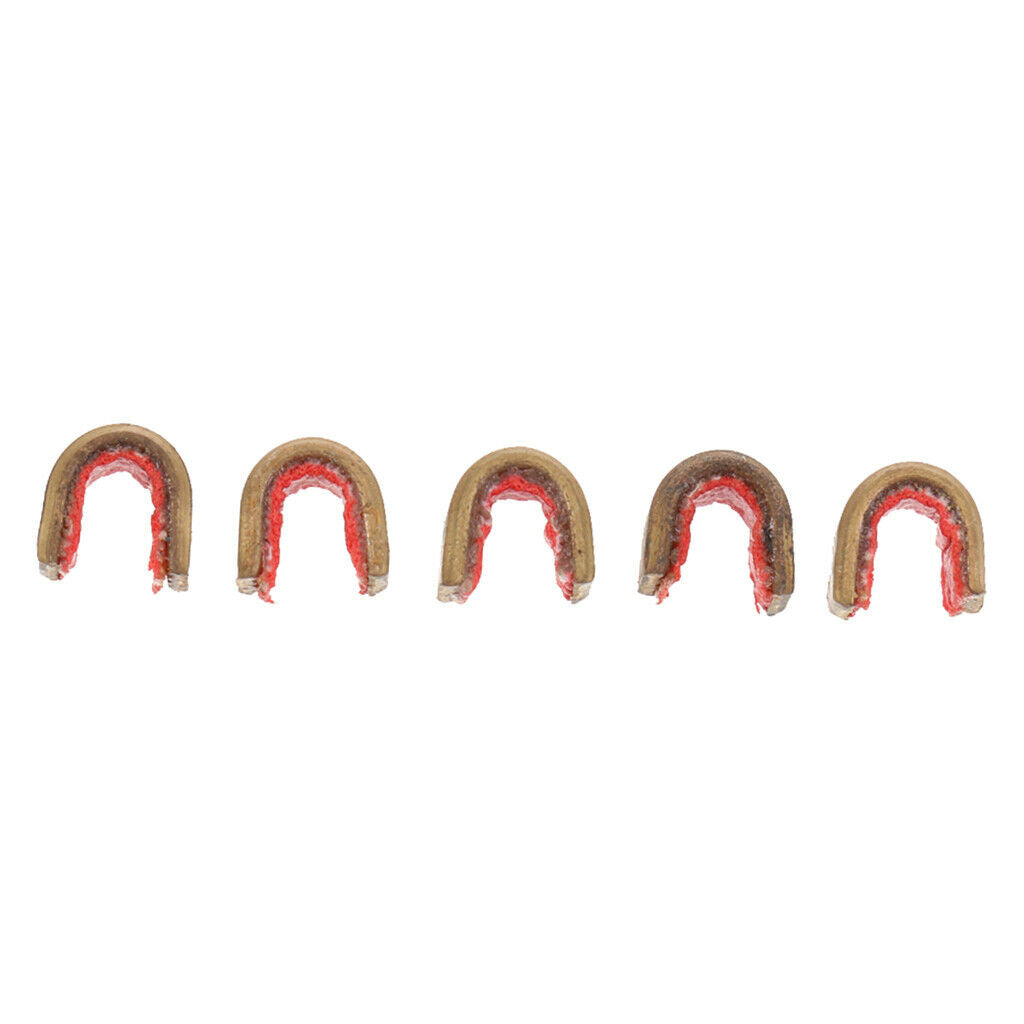 5pcs Bowstring Nocking Point Bow String Clip, Archery Accessories