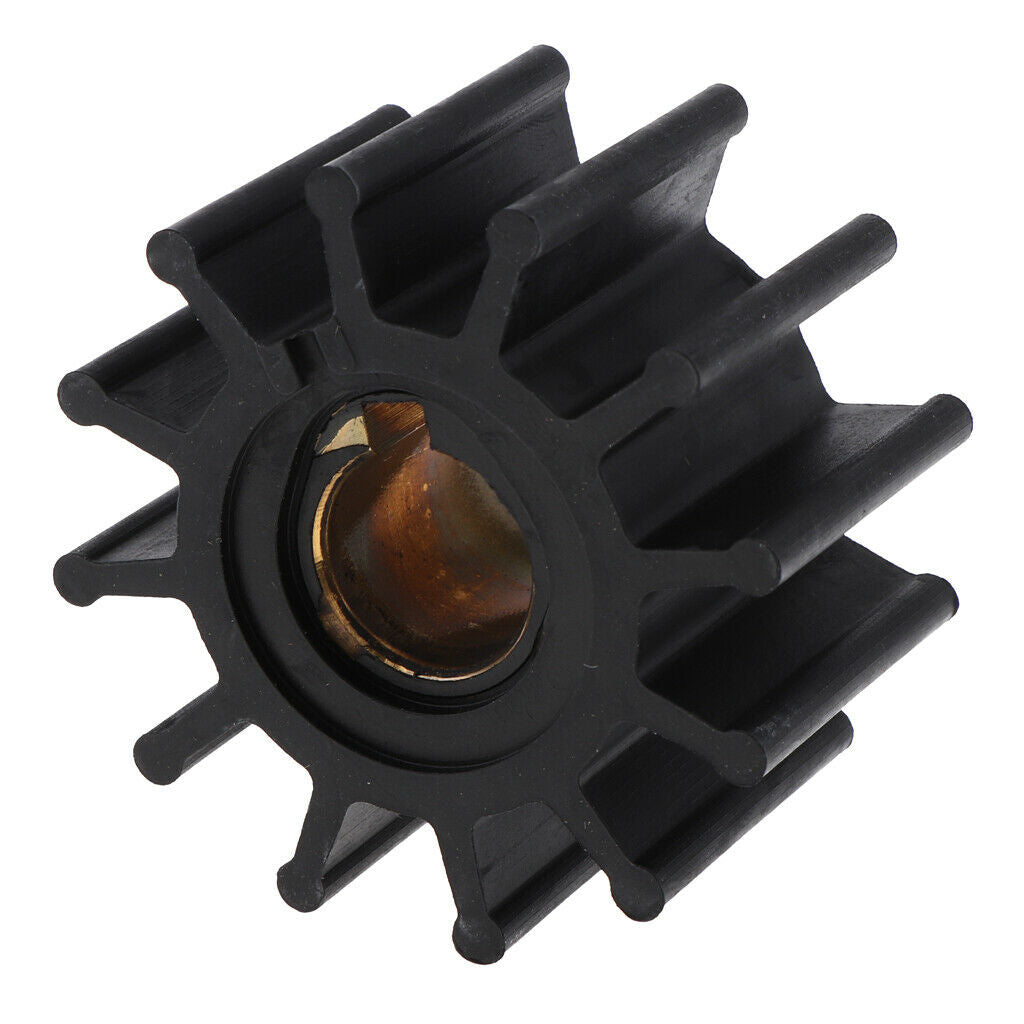 (Black) Water Pump Impeller Marine Impeller Kit Fits For 124310-46090