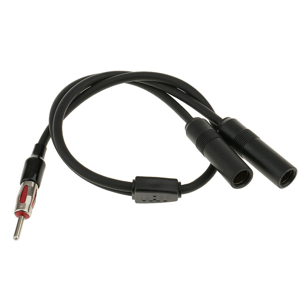 Radio Antenna Aerial Extension Lead Cable Car Coax AM FM Male Female 12
