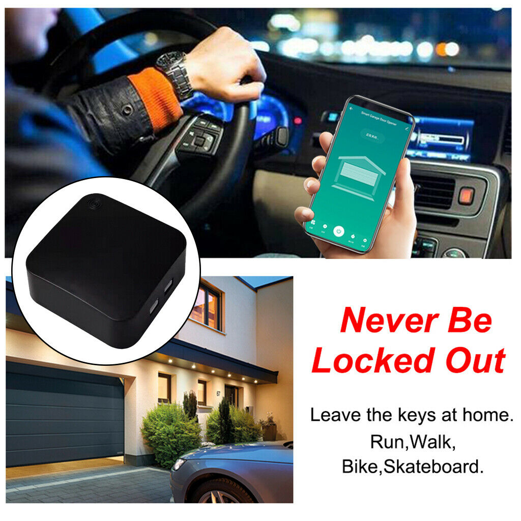 WiFi Garage Door Opener Controller Compatible with Alexa Voice Control