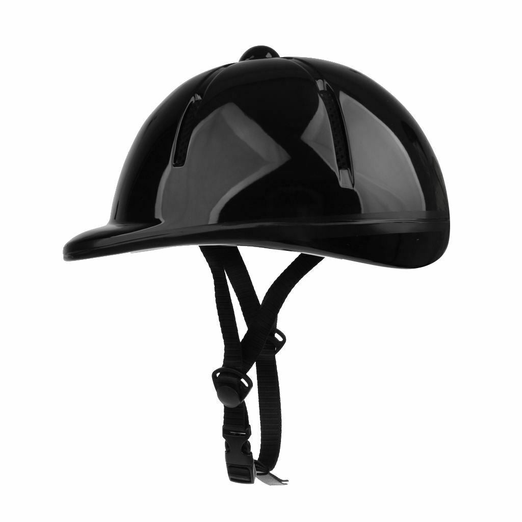 Children Kids Adjustable Horse Riding Hat/Helmet Head Protective Gear Black