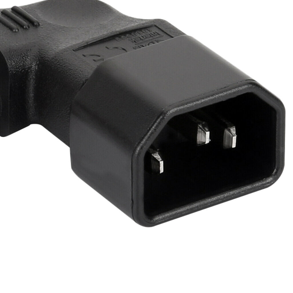 1 pc Plug Convertor C5 To C14 IEC320 Female Power Industrial Plug Adapter