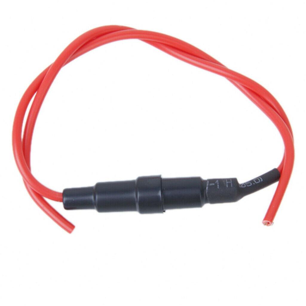1pc 20mm x 5mm Fuse Tube Holder Inline screw type