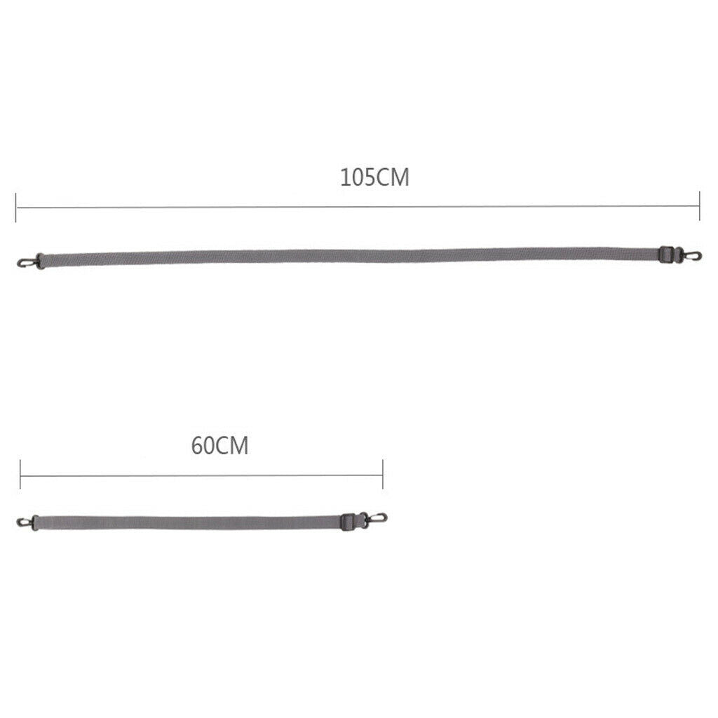 Long Replacement Shoulder Universal Adjustable Bag Strap with Hooks