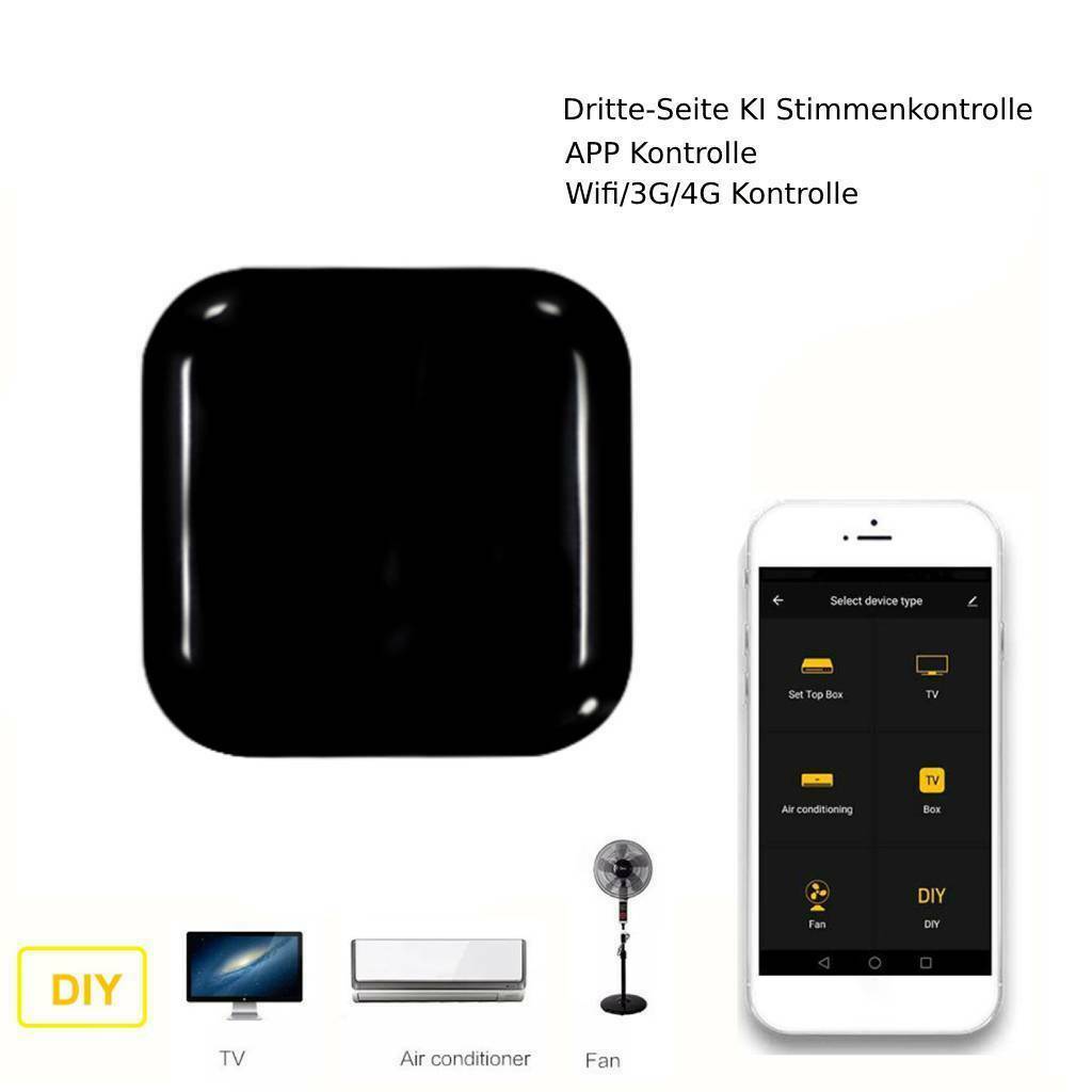 WiFi IR Control Hub Compatible with Alexa Home for TV DVD AC STB etc.