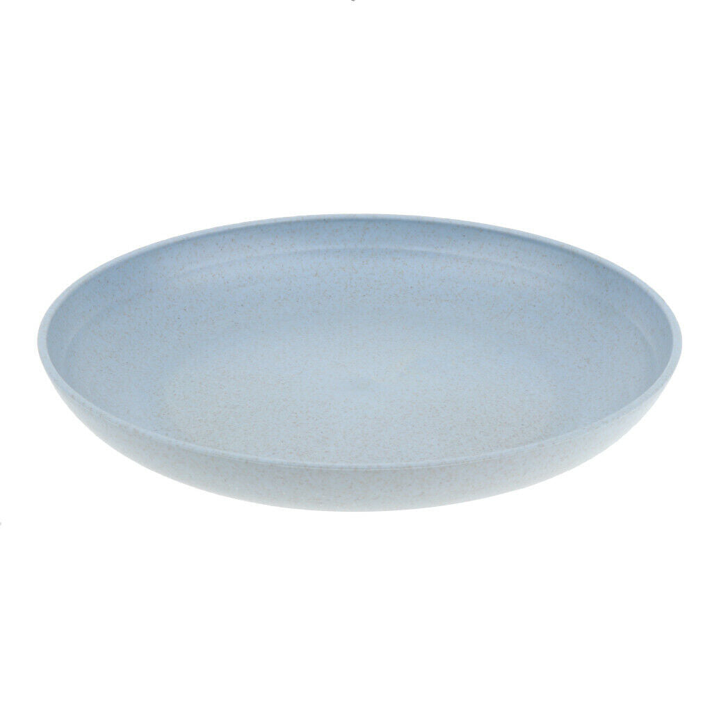 4 Pieces Outdoor Food Container Plates Set Camping Dishes for Fruits Bread