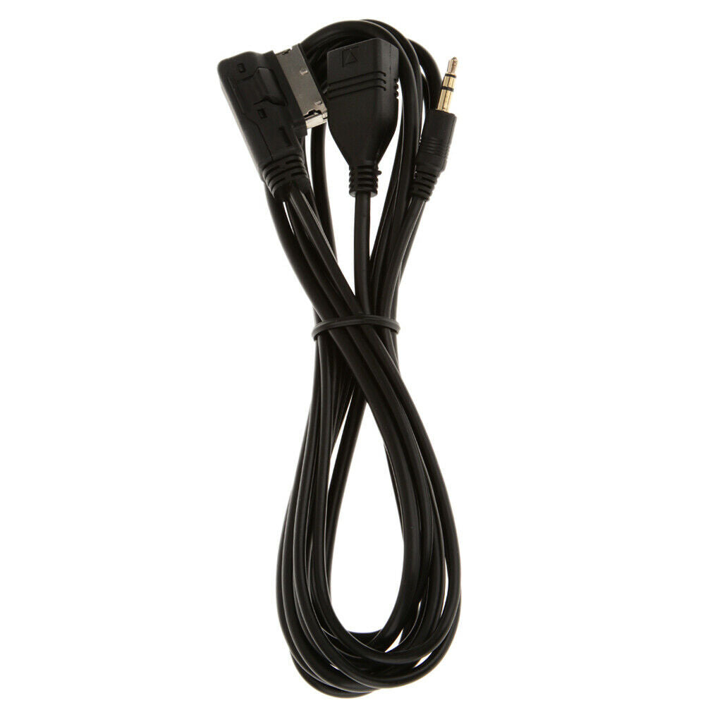 3.5mm Jack Aux Music AMI MMI Interface USB Cable for VW Touran Tiguan
