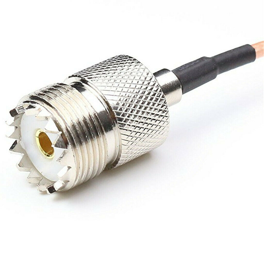 Handheld Antenna Cable SMA Female to UHF SO-239 Female Plug
