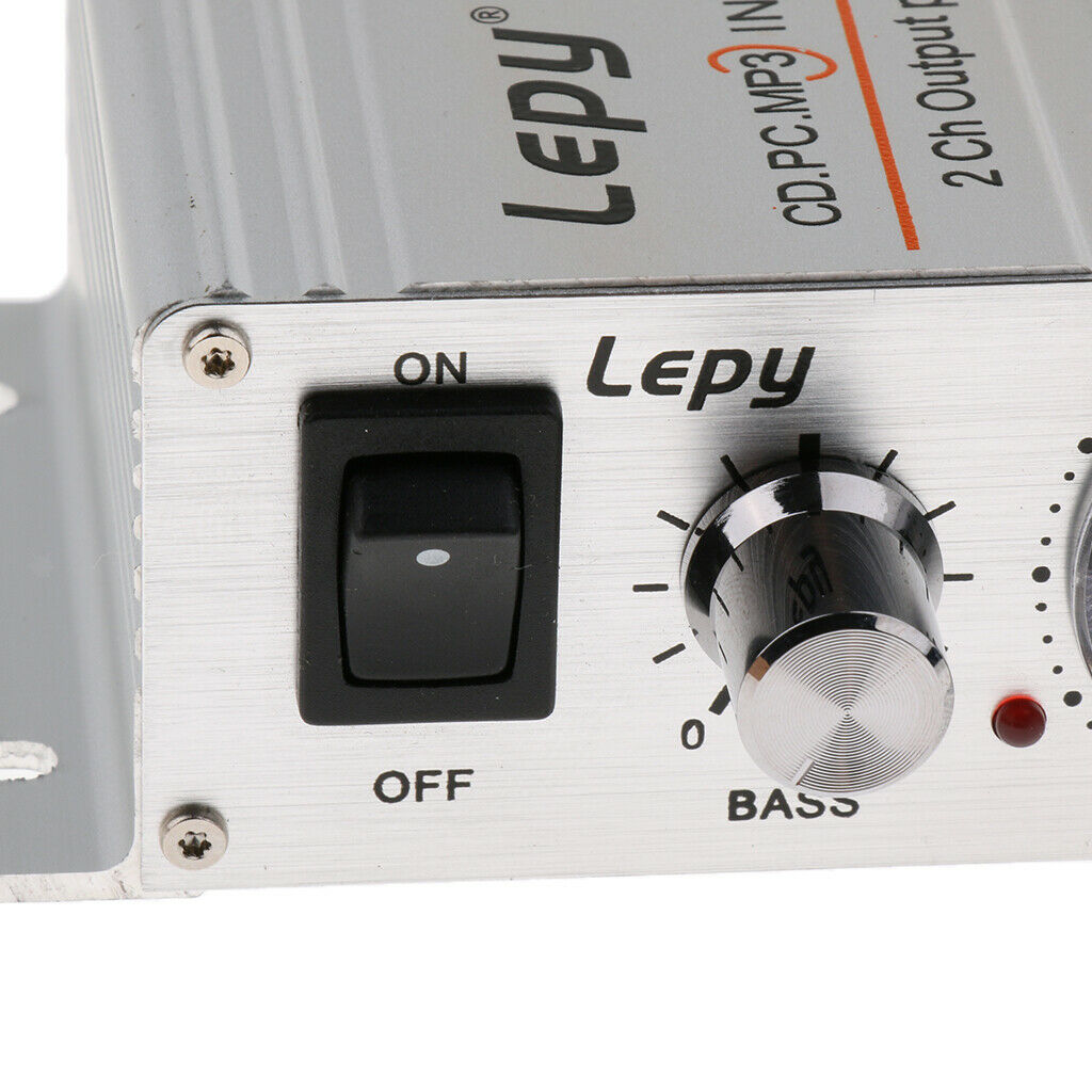 Hi-Fi Stereo Amplifier for Home PC Car Speaker DC 12V 2x15W 2 Channel
