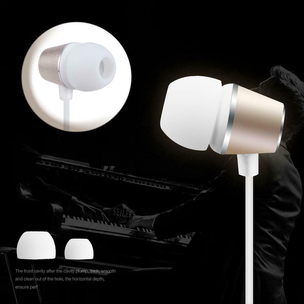 Universal Metal In-ear Eeadphone Earbuds Line Control Stereo Sport Headset @