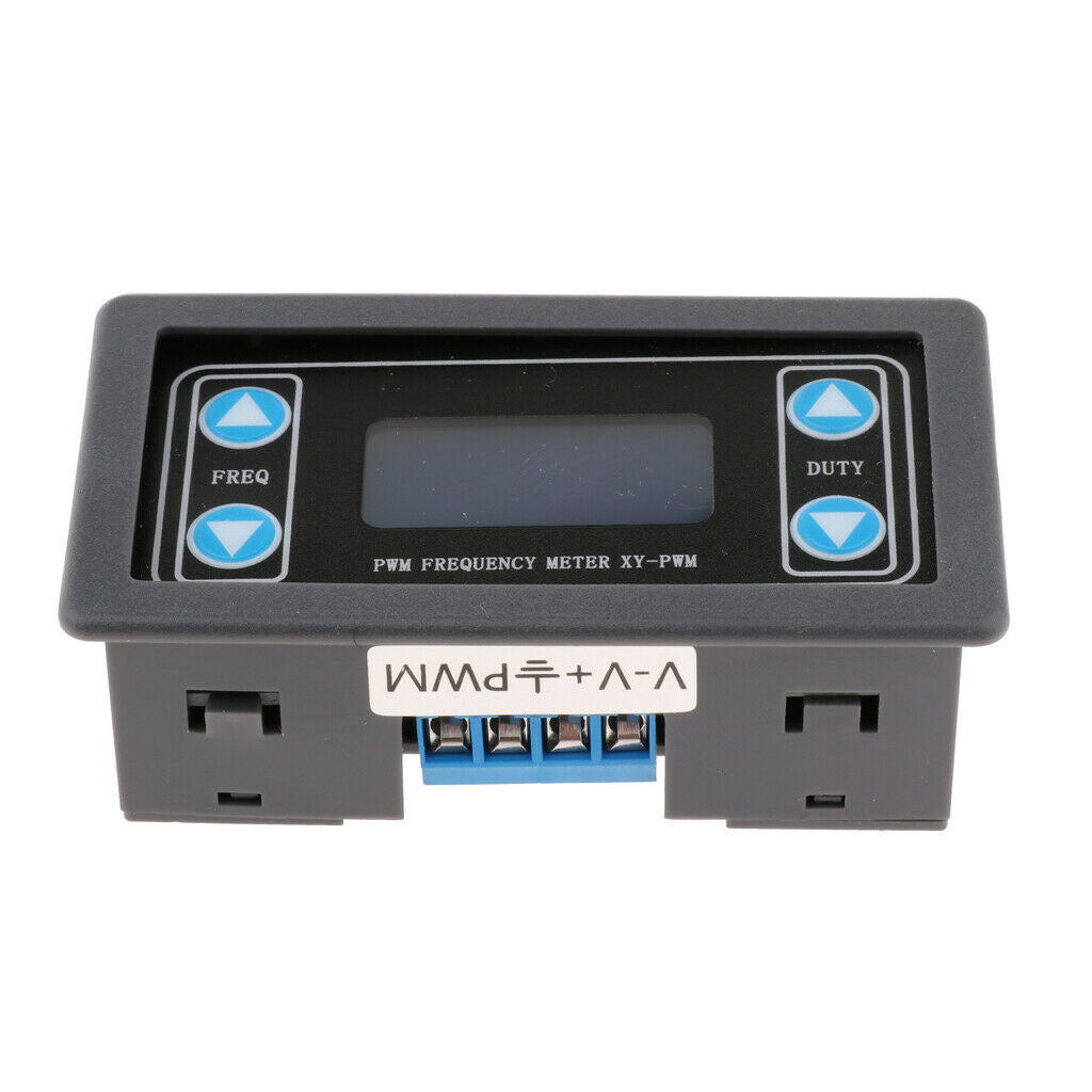 Signal Generator PWM Pulse Frequency Meter LCD Display Adjustable Duty Ratio