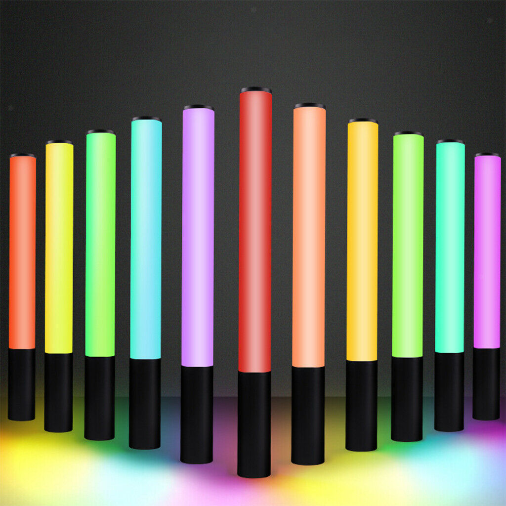 RGB Video Light Wand Photography Light 1000 Lumens 10 Brightness Levels