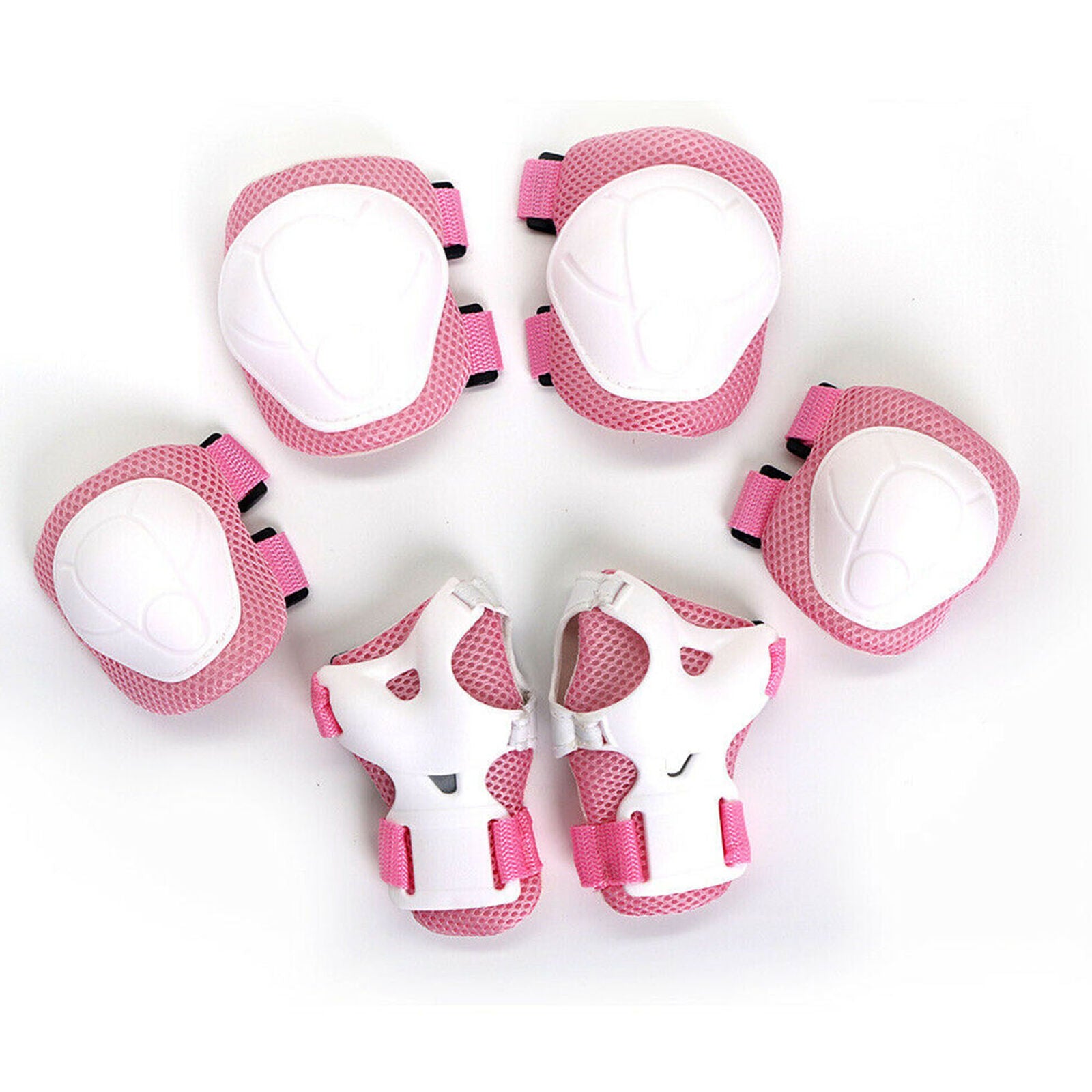 6x Set Kids Wrist Guard Cycling Skateboard Protective Gear Knee Pad Elbow Pads